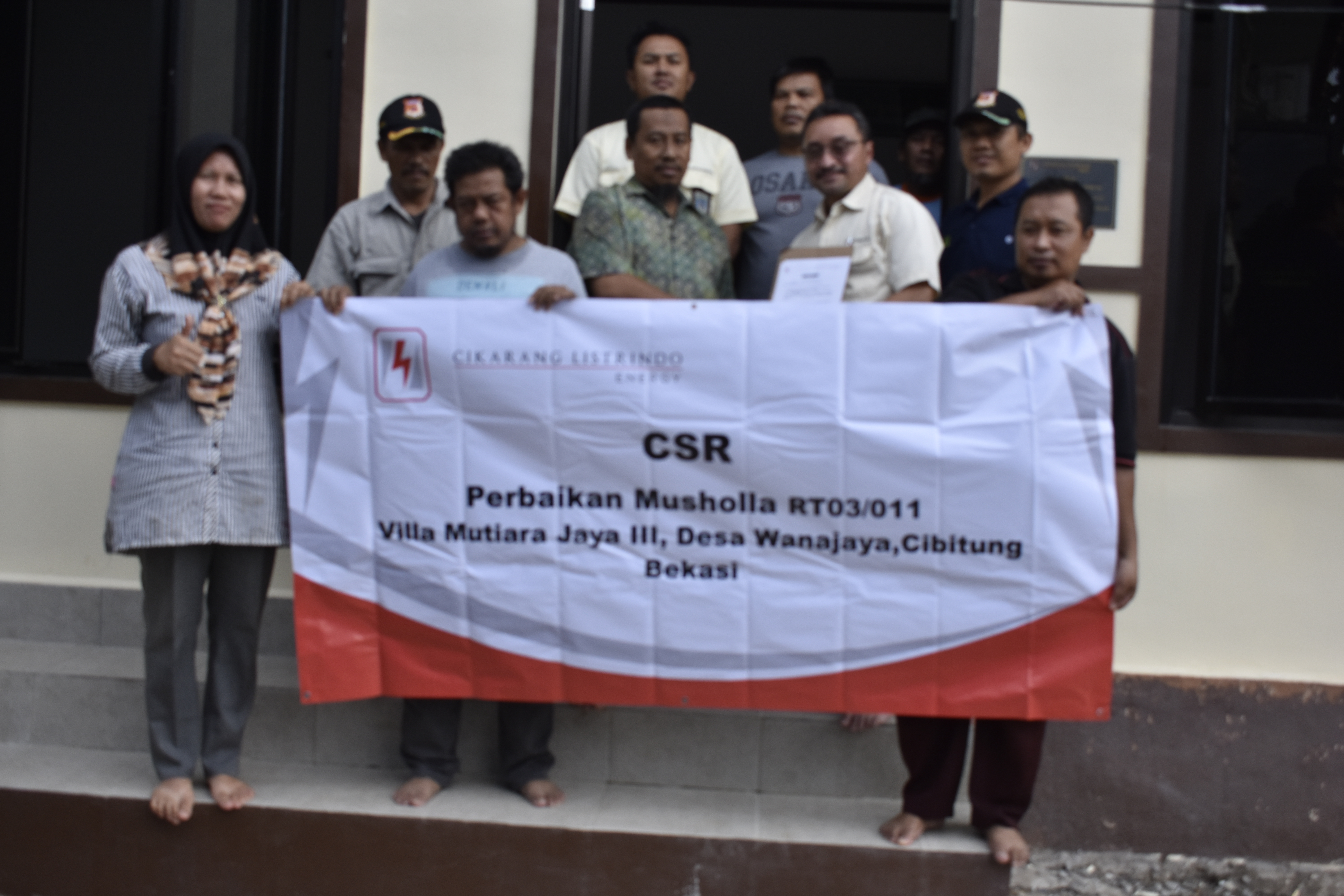 Program CSR Pembangunan infrastruktur